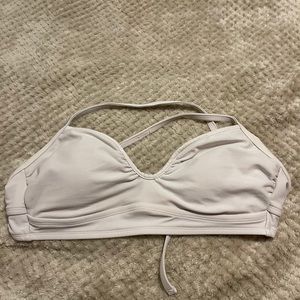 White Kona Sol bikini top